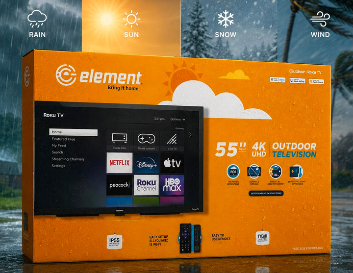55" Element Outdoor Roku TV
